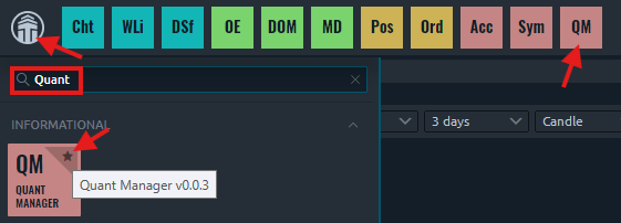 Open Quant Manager